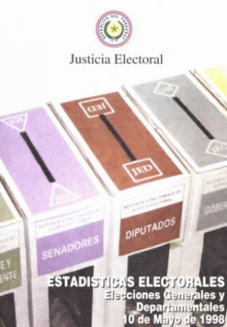 Libro Estadisticas Electorales 1998 