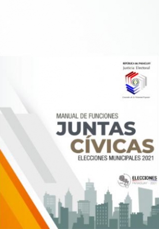 Libro Manual Juntas Cívicas - Elecciones Municipales 2021