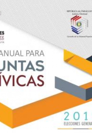 Libro Manual para Juntas Cívicas - Elecciones Generales 2018.