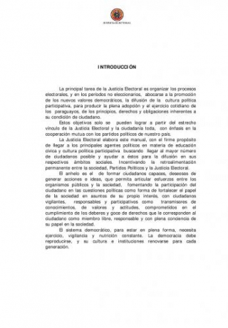 Libro Manual para Agentes Electorales P.L.R.A. Elecciones Municipales 2001