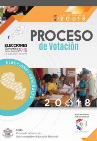 Libro Proceso de Votación - Elecciones Generales 2018