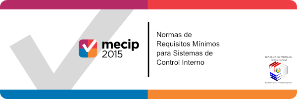 Logo Mecip 2015: Normas de Requisitos Mínimos para Sistemas de Control Interno