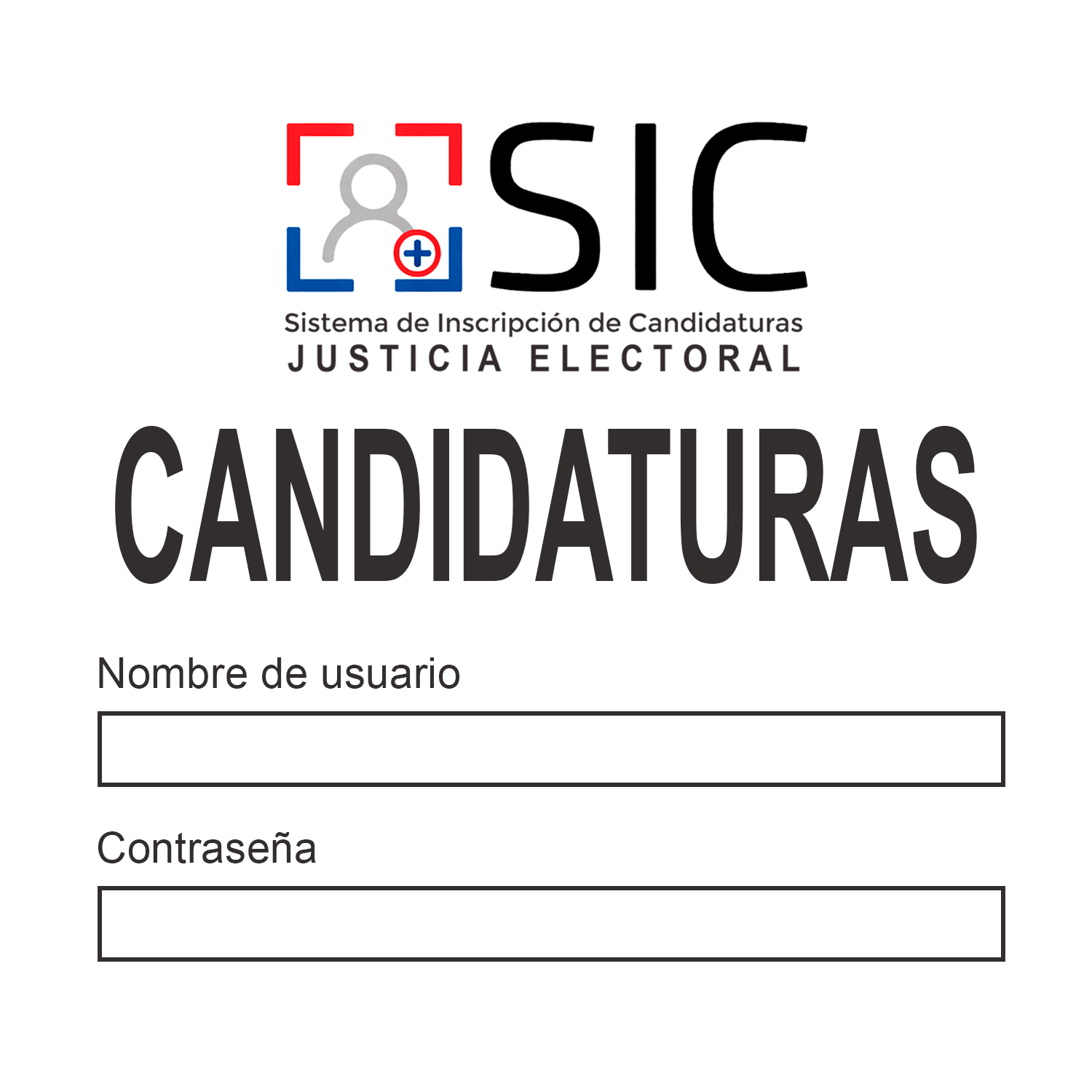 Candidaturas 2026